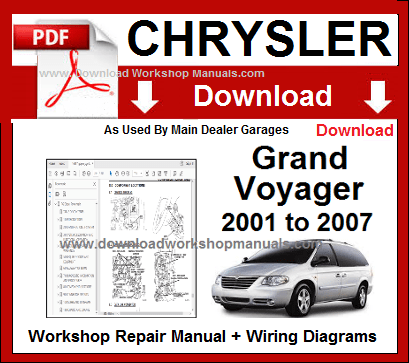 chrysler grand voyager 2007 manual pdf